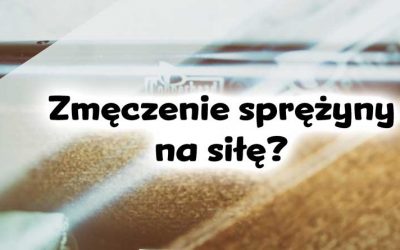 Zmęczenie sprężyny i spadek energii wiatrówki