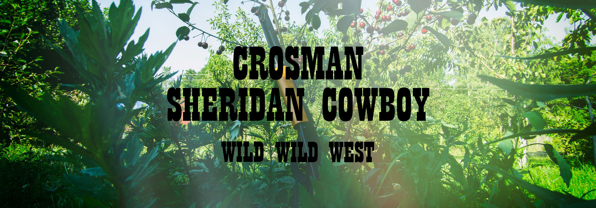 Crosman Sheridan Cowboy pierwsza wiatrówka